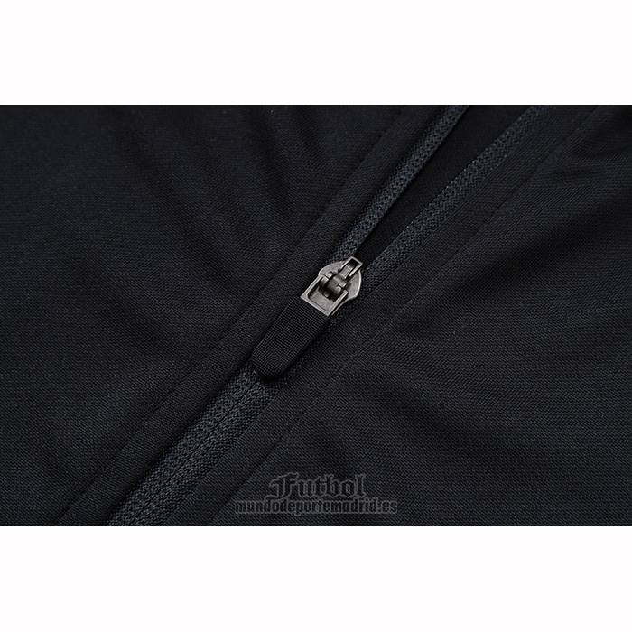 Chandal de Chaqueta del  Paris Saint-Germain Jordan Nino 2025-2026 Negro